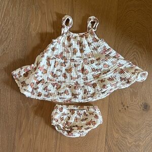 Angel Dear Butterfly Print Diaper Cover Set
